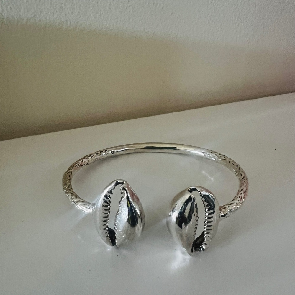 Silver West Indies bangle